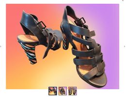 ANDRÉ Leder High Heel Sandaletten