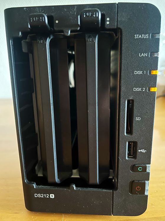 Synology DS212+ NAS 2 baies – testé, parfait état, sans HDD (D'occasion ...