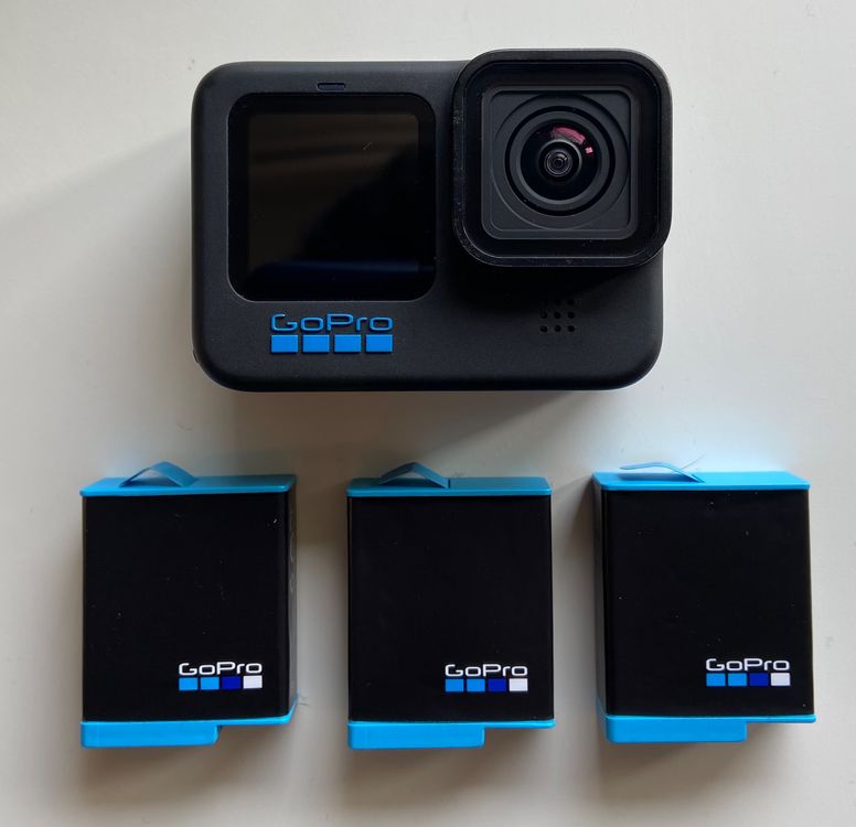GoPro Hero10 + 3 Batteries (mint conditions) Kaufen auf Ricardo