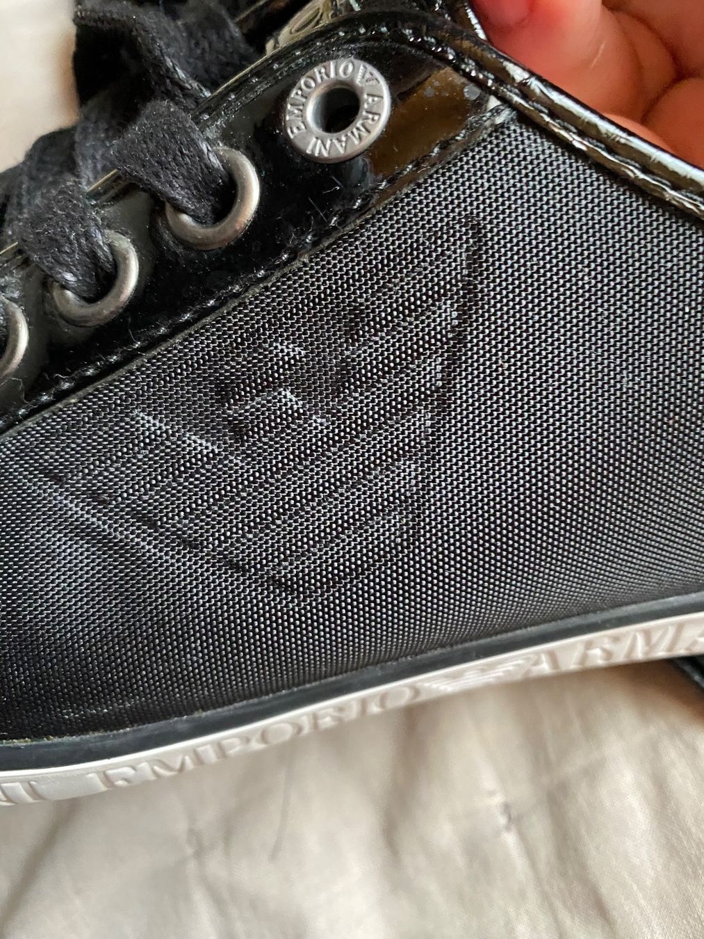 Armani Herrenschuhe: Sneaker Emporio Armani 40 ORIGINAL – Gebraucht aus Geneve von Monthoux13 3