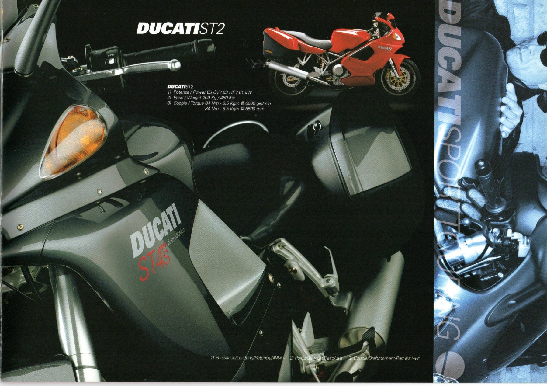Ducati Route: Ducati - Modellprogramm 2003 - Originalprospekt – D'occasion à Malans GR par Chueche427 7