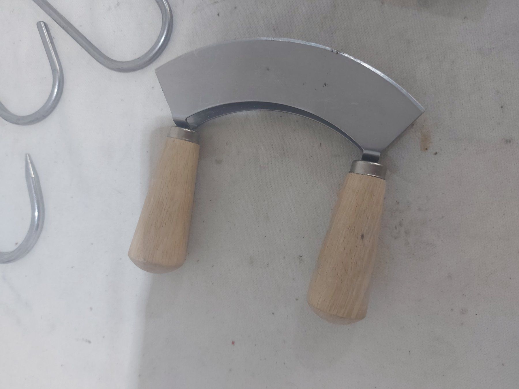 Coltelli da cucina: Profi-Fleischermesser-Set, 10-teilig , mit Tranchiergabel ; – Usato da Rheinau venduto da profitronic.shop 1