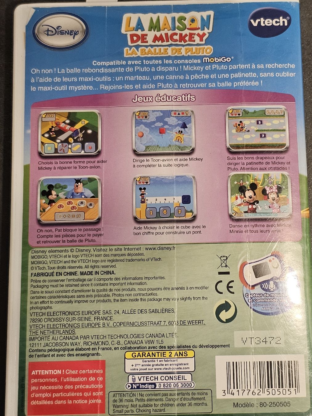 Vtech Giochi: VTech MobiGo Console éducative La Maison de Mickey – Usato da Bulle venduto da Bflowx 2