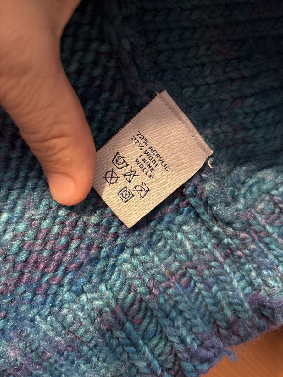 Boleros: Superbe cache-épaule S, turquoise, 27% laine – Gebraucht aus Arbaz von nin_zqc6 2