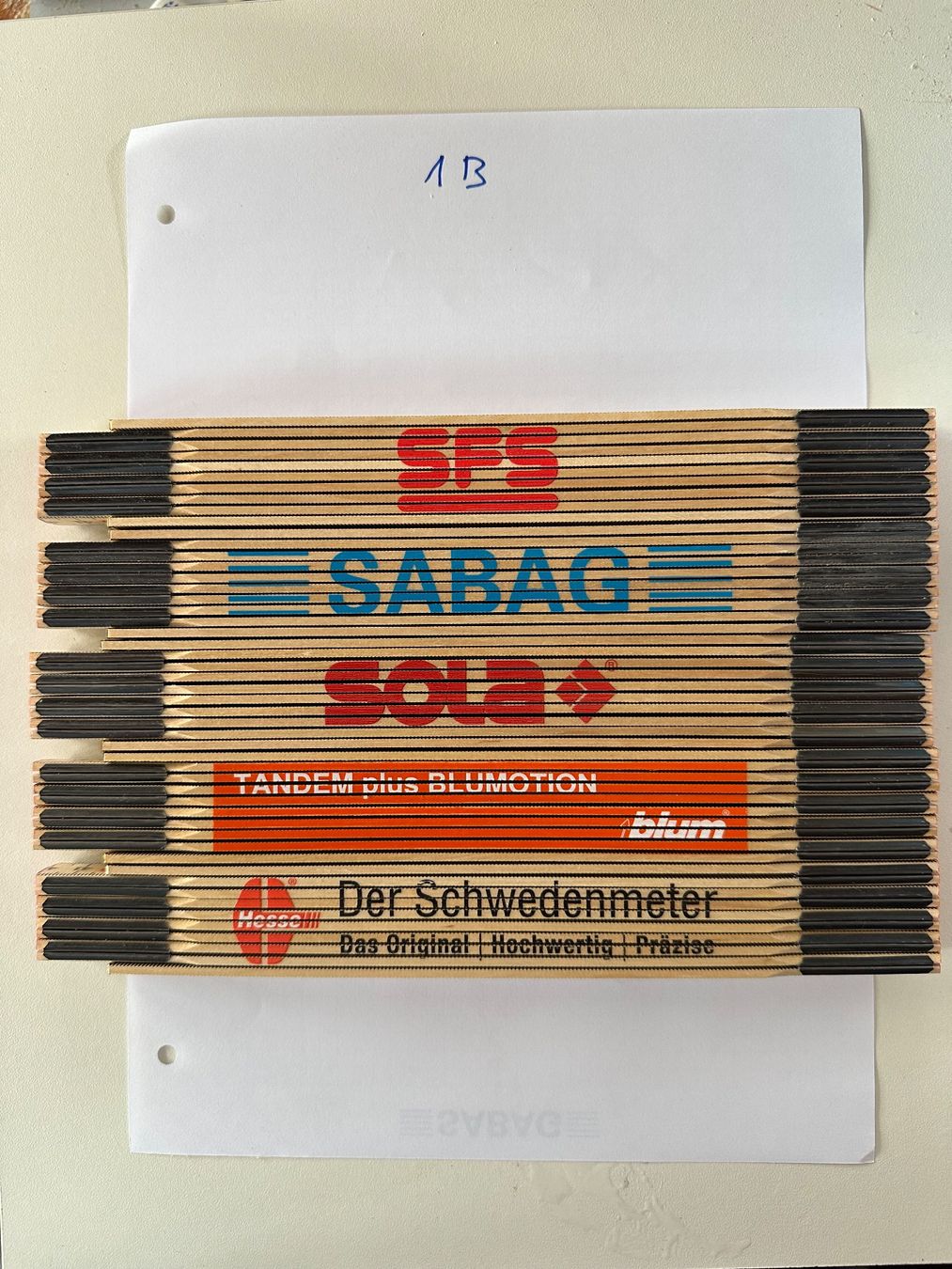 Alle Werkzeuge: 5 Schwedenmeter 1B – Neu (gemäss Beschreibung) aus Büsserach von Nikbo