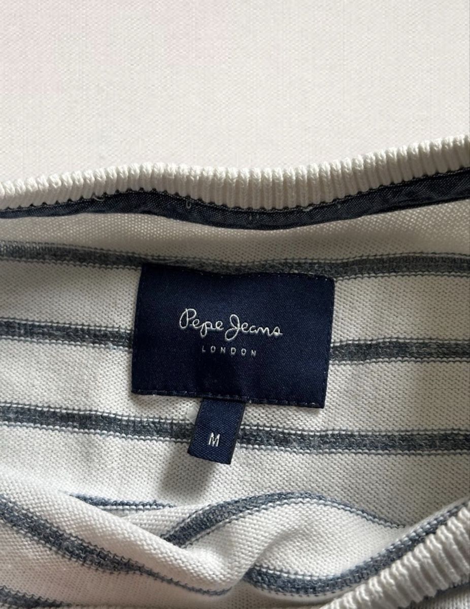 Pepe Jeans Pullover & Sweatshirts: Pepe Jeans Pullover gestreift weiss blau Grösse M – Neu (gemäss Beschreibung) aus Wohlen AG von jes_9c79 1