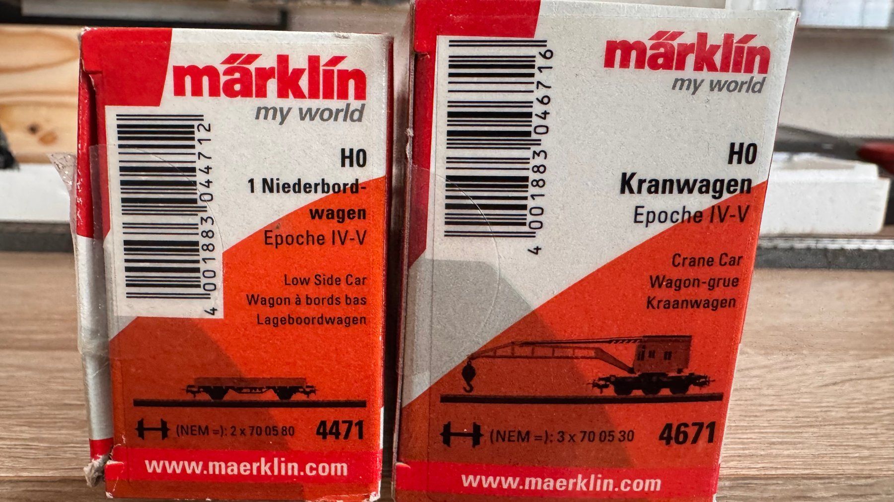 Märklin Modelleisenbahnen: Lot wagons Märklin – Gebraucht aus Martigny von Amvic 3