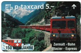 Taxcard KF-134 Zermatt Bahn (Glacier Express) 700 Ex ungebr.