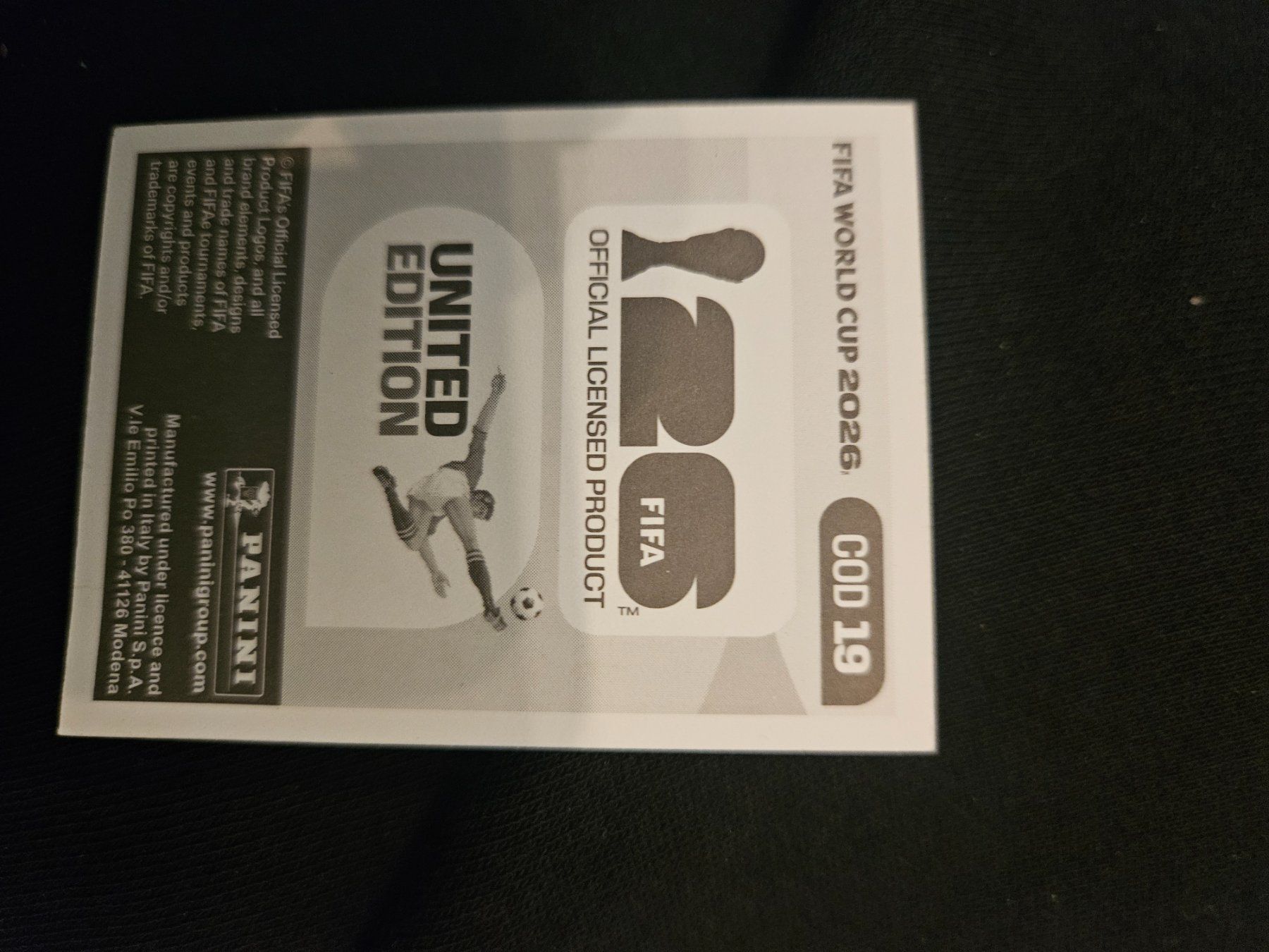 Panini Cartes à collectionner: COD19 – D'occasion à Würenlingen par Dinli 1