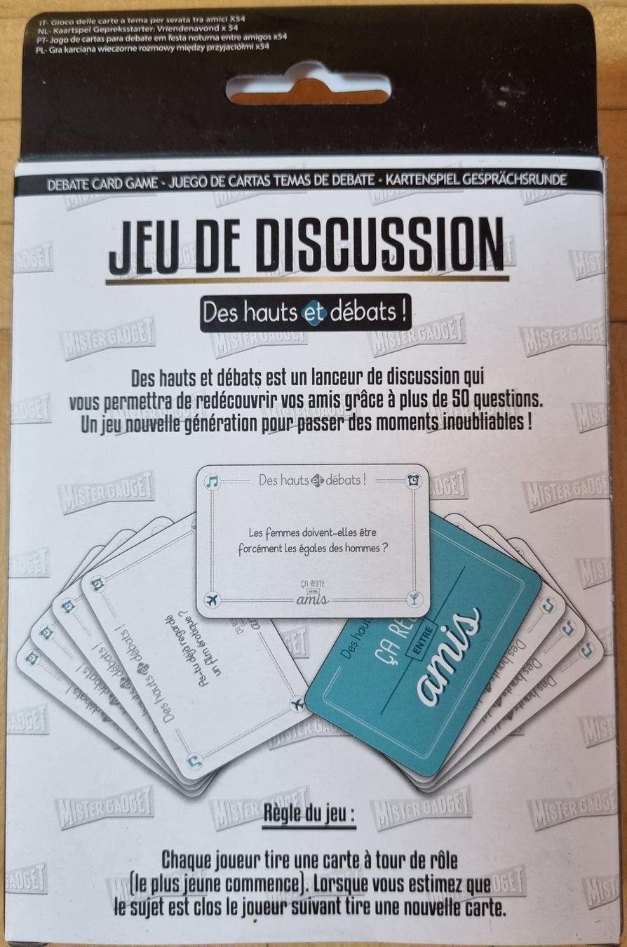 Giochi: Jeux de cartes : Discussion – Usato da Froideville venduto da xXSebastienXx 1