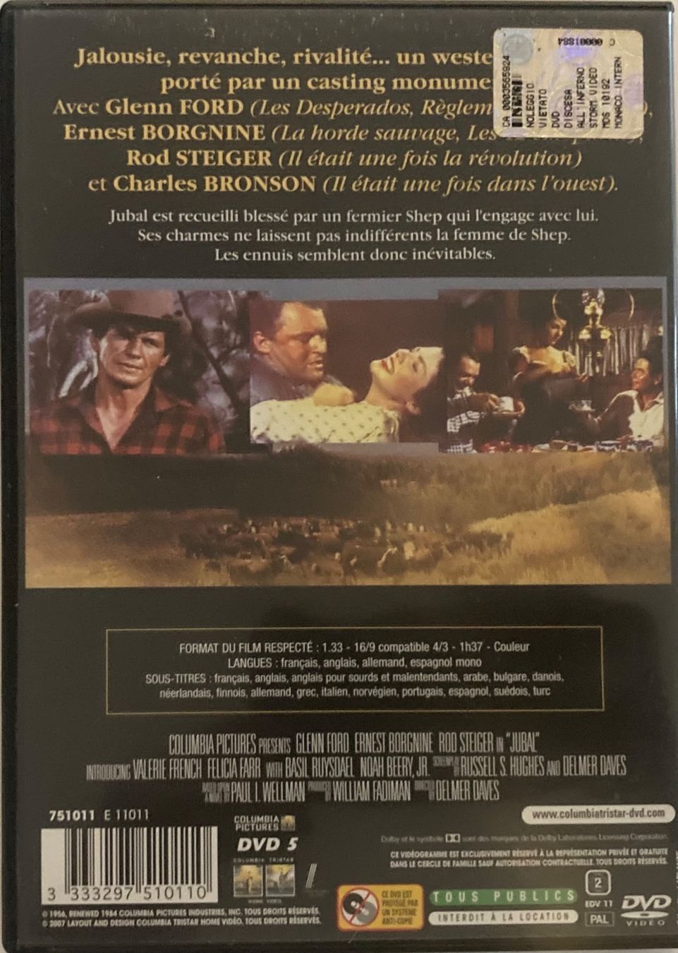 Tutti i DVDs: L'HOMME DE NULLE PART – Usato da Poliez-Pittet venduto da Newtown-Records 1