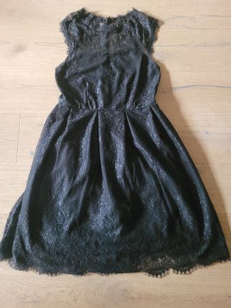 gothic kleid spitze Gr L reisverschluss hinten