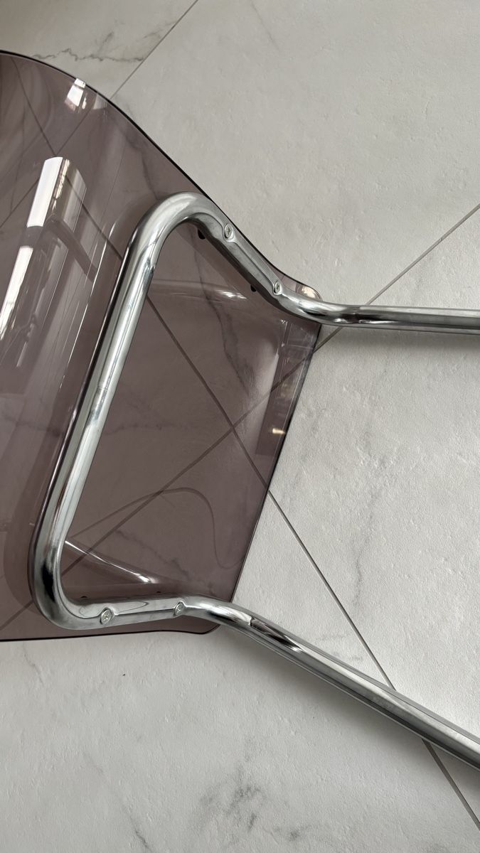 Sedie: vintage Freischwinger Stuhl Plexiglas – Usato da Seengen venduto da sa_land 6