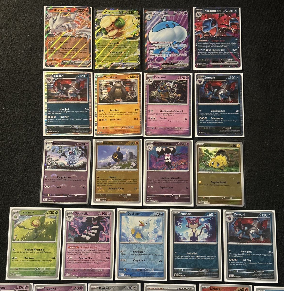 Pokémon Carte collezionabili: WHITE FLARE POKEMON SAMMLUNG – Nuovo (secondo la descrizione) da Binz venduto da Cediboy 1