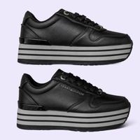 TOMMY HILFIGER Baskets à Plateforme Glitter Mix Flatform 36