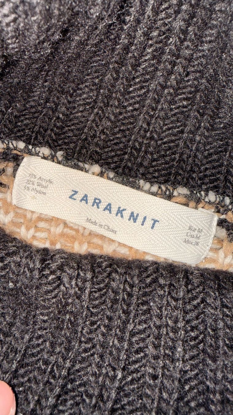 Zara Maglioni & Felpe: Warmer ZARA Strickpullover mit Rollkragen – Usato da Schaffhausen venduto da melanieisa 1