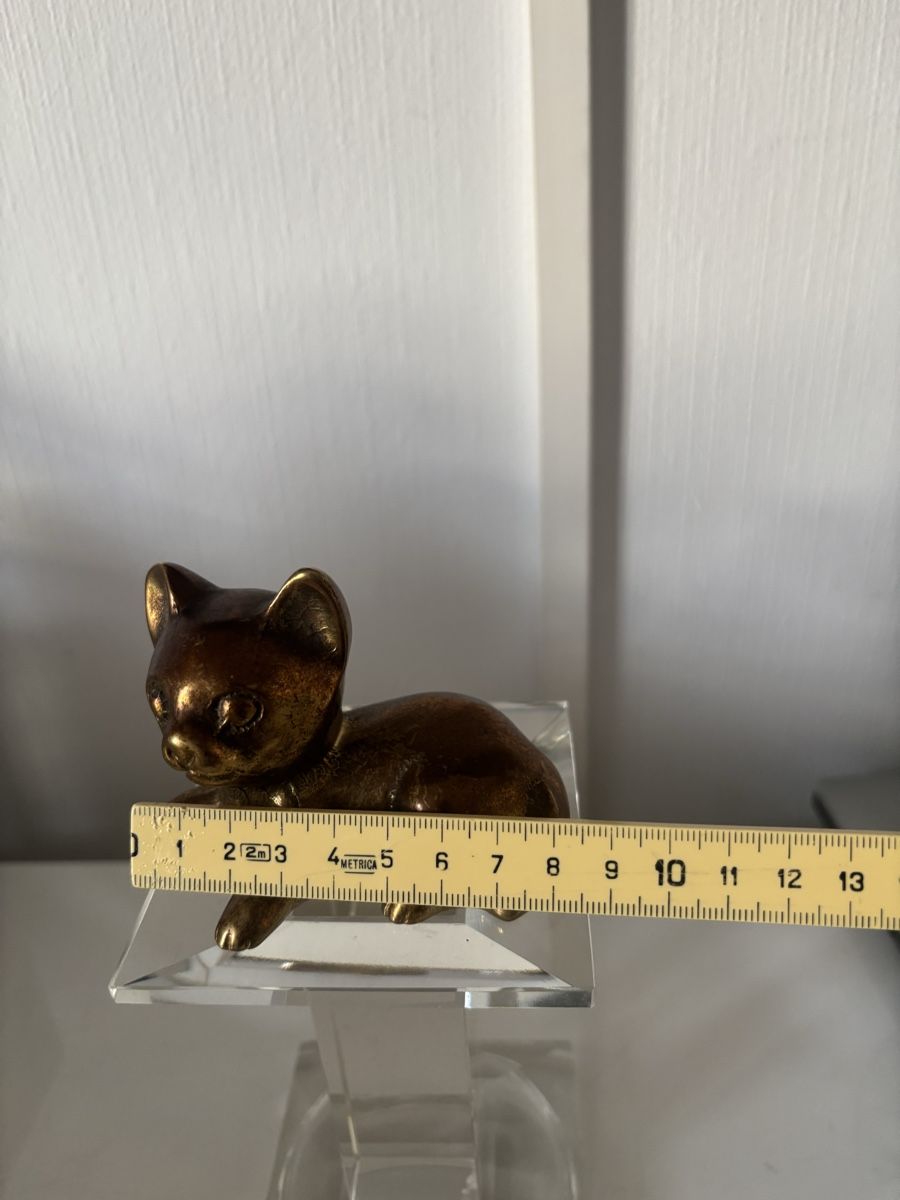 Figuren: Chat mignon en bronze vintage – Gebraucht aus Genève von ati_tj8f 4
