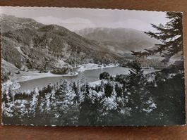 Ansichtskarte Schliersee s/w im Kleinformat 50er Jahre