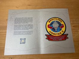 5 Stk. Breitling Orbiter 3 Stoff Patch Aufnäher gestickt