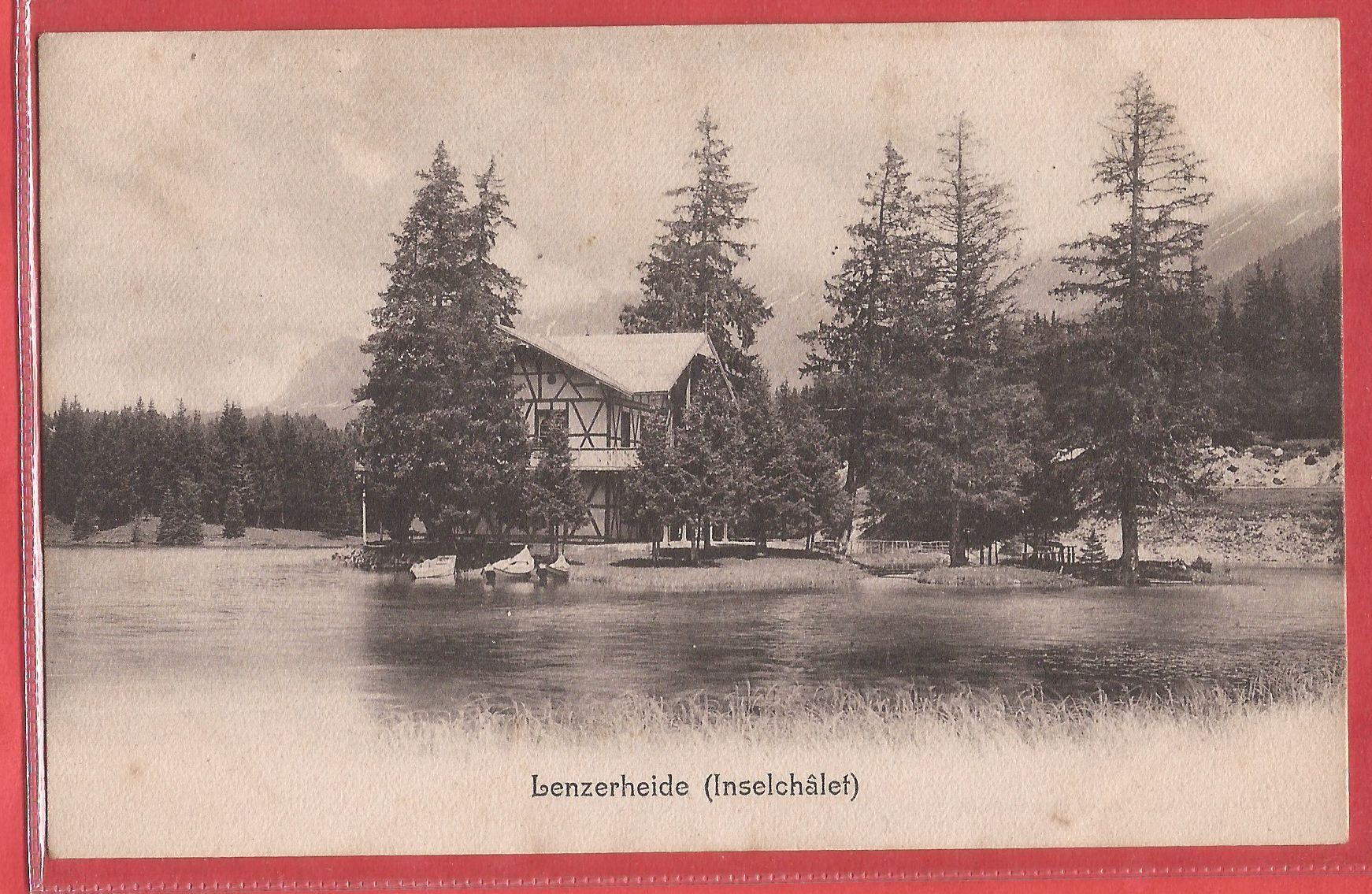 Cartes postales: Lenzerheide - Inselchalet - ca. 1905 – D'occasion à Fislisbach par Porano
