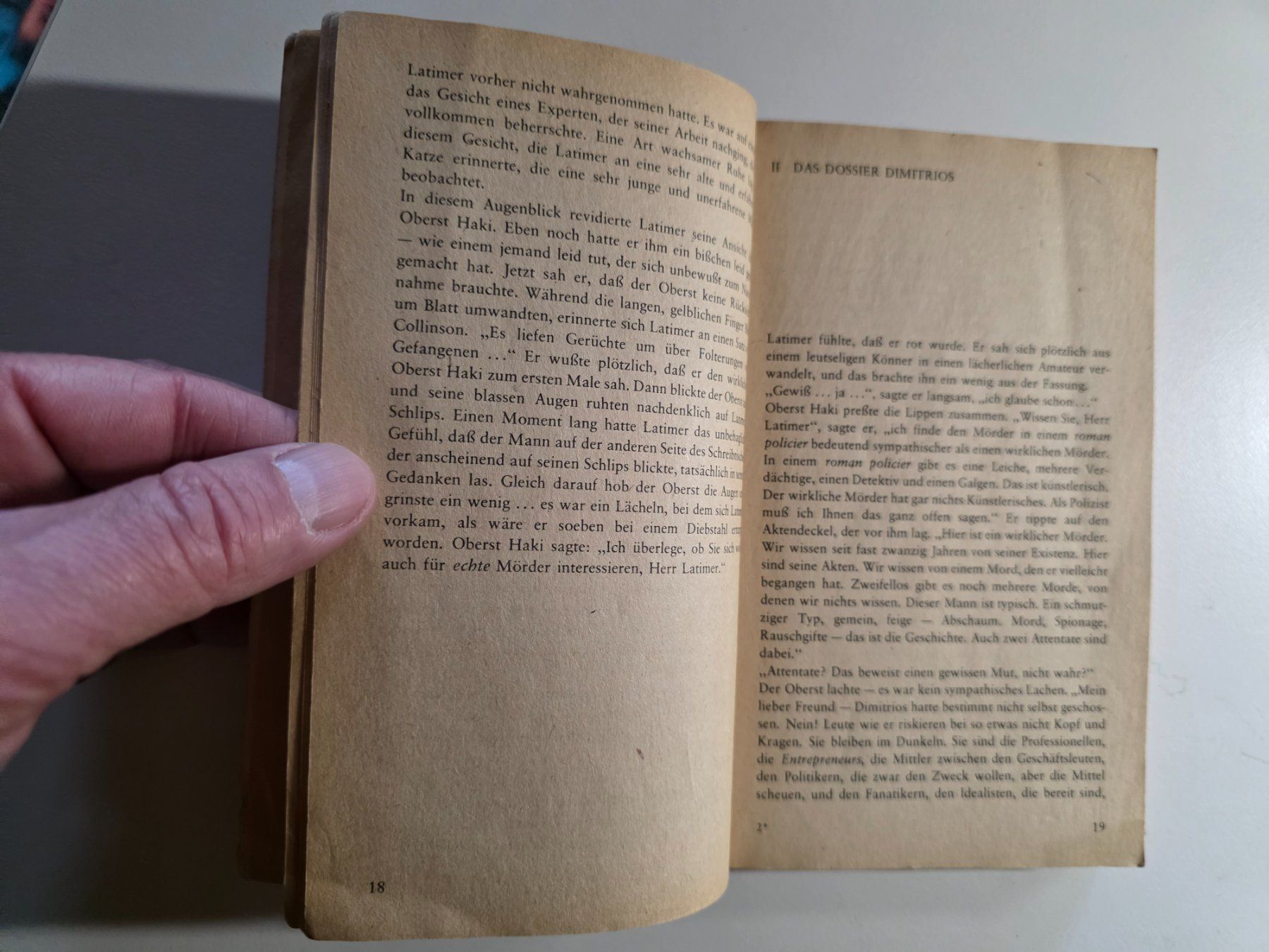 Libri: Eric Amber - Die Maske des Dimitrios - 1980 – Usato da Walterswil BE venduto da Lonitti 1