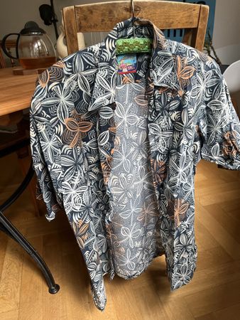 Herren Hemd Reyn Spooner Grösse L floral neuwertig