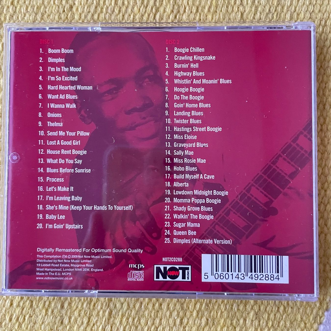 CD: JOHN LEE HOOKER-2CD THE VERY BEST – Usato da Rorschacherberg venduto da CD-Roli 1