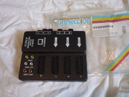 VHS Video Umschaltpult - TV Video Scart Cinch