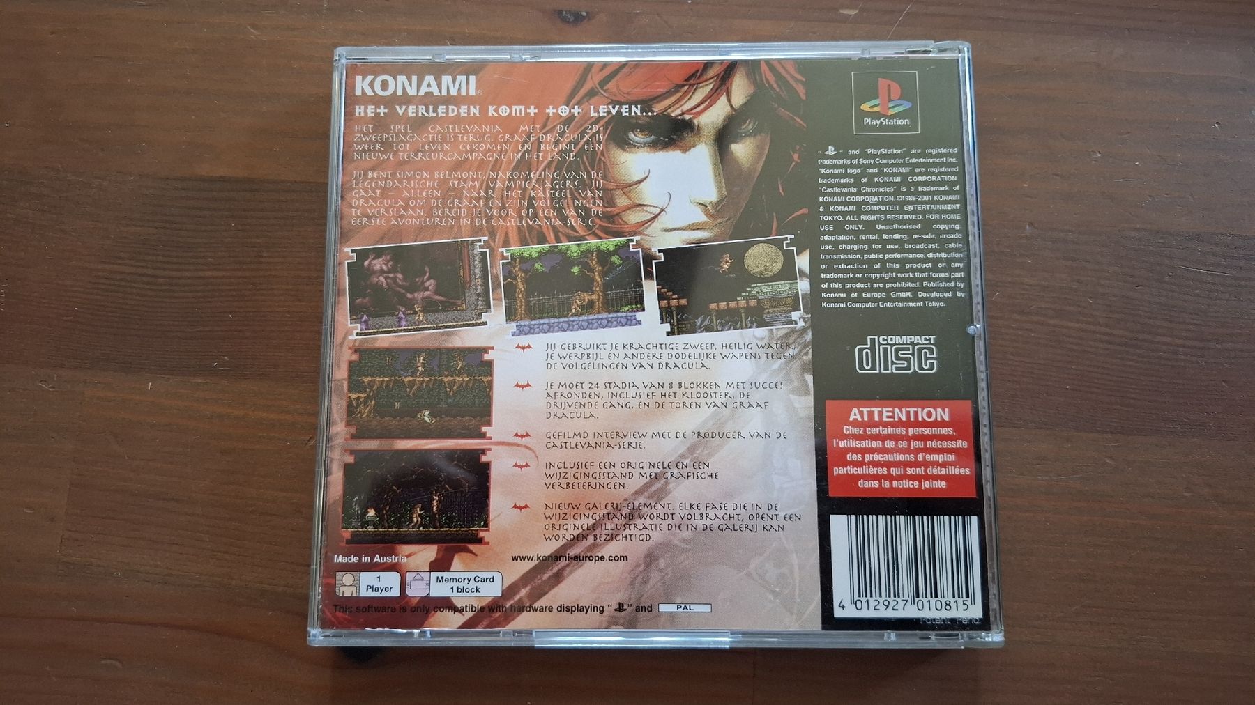 Giochi: Castlevania Chronicles PS1 - Jeu complet - postfree – Usato da Fiaugères venduto da Fiaugeres1609 1