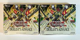 2 Yu-Gi-Oh Booster Boxen Duelist's Advance 1st Edition OVP
