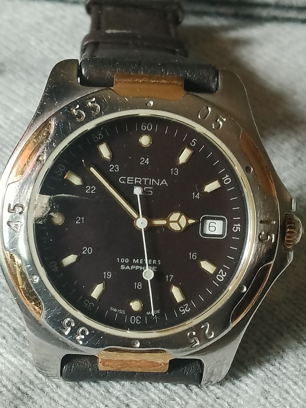 Certina Montres: Certina DS 40 mm läuft  – D'occasion à Agno par sam2608