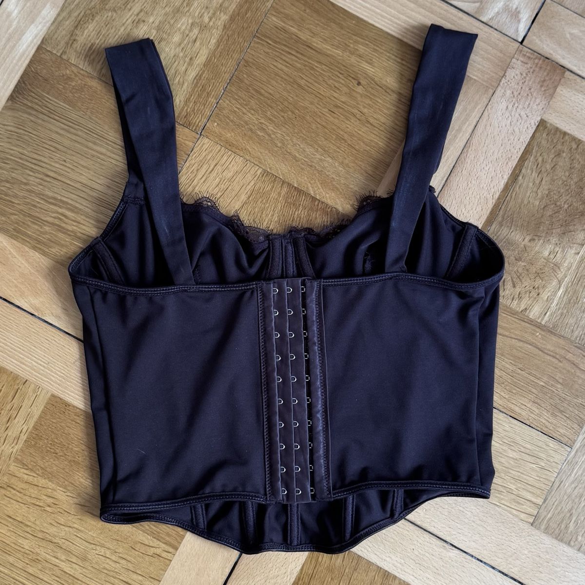 Shein Top: Shein Corset Top Brown Lace Size M  – Nuovo (secondo la descrizione) da solothurn venduto da mil_ja.t 2