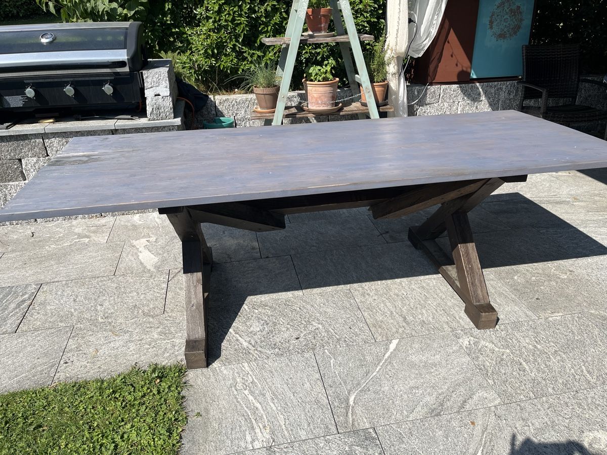 Tables: Gartentisch Massivholz – D'occasion à Merenschwand par Larapais 2
