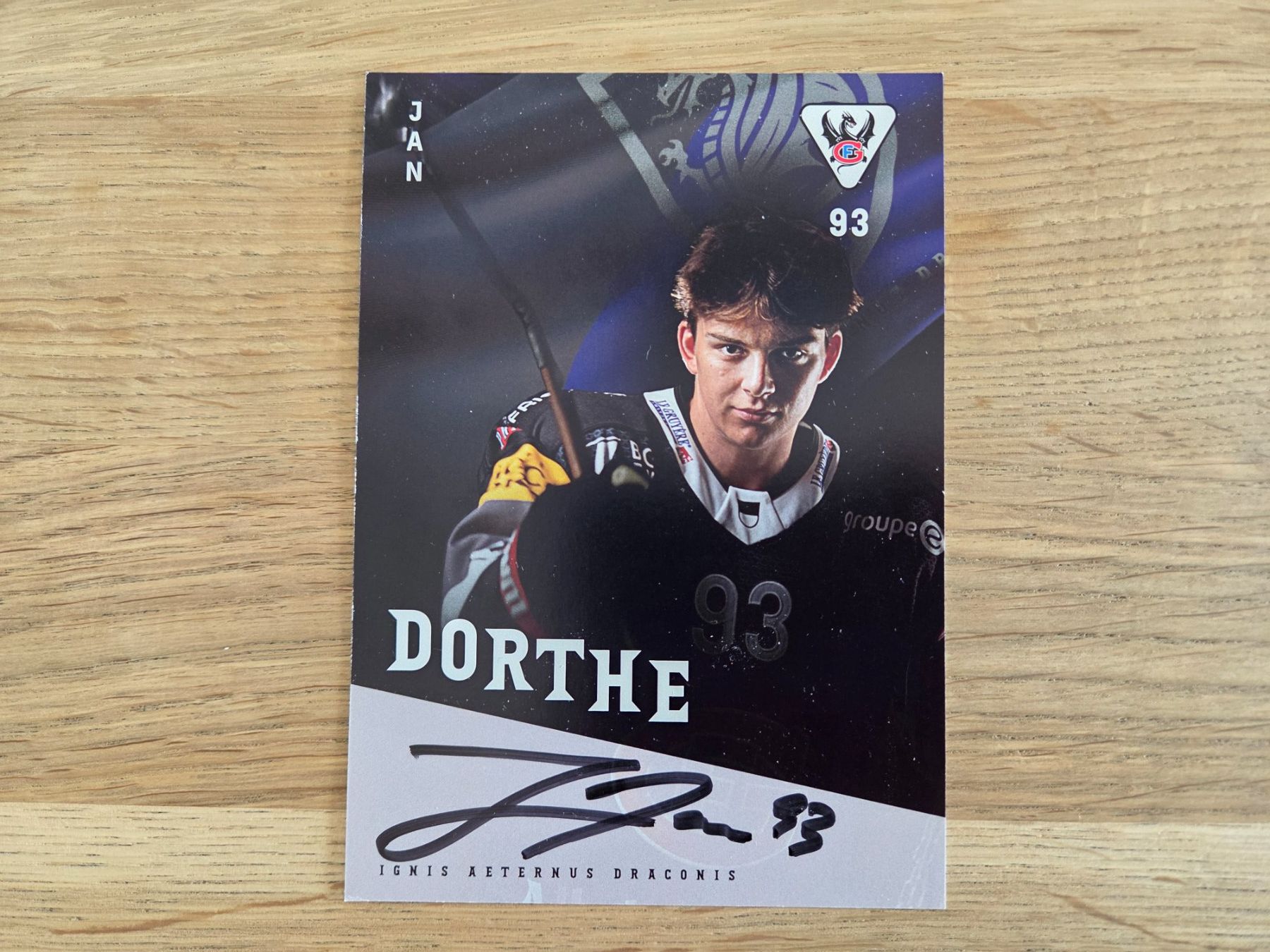 Autografi: Jan Dorthe #93 Gottéron – Nuovo (secondo la descrizione) da Villars-sur-Glane venduto da Bolinot