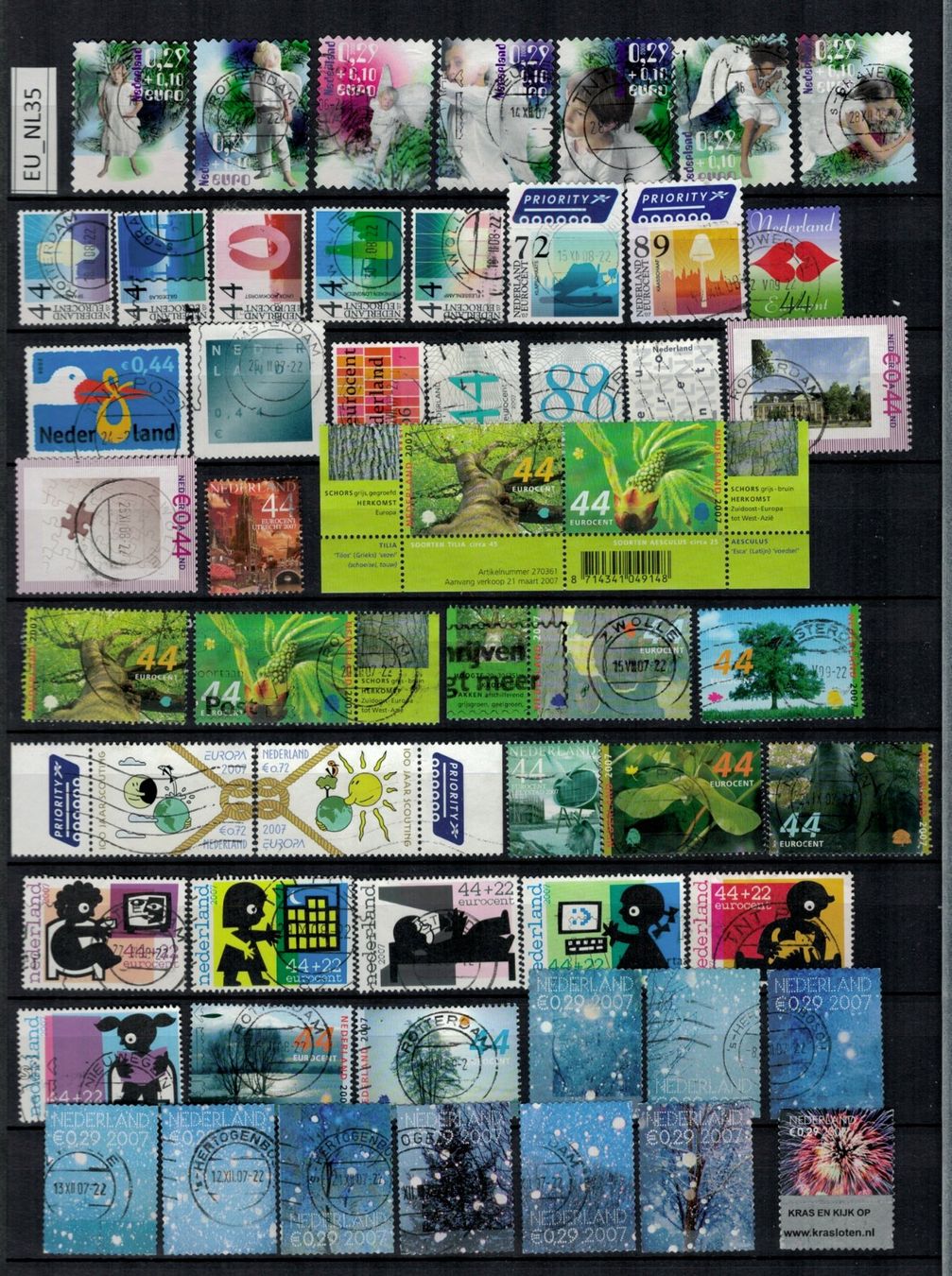 Tous les timbres: Niederlande 2006/07 EU_NL35 – D'occasion à Erlenbach ZH par panstamps
