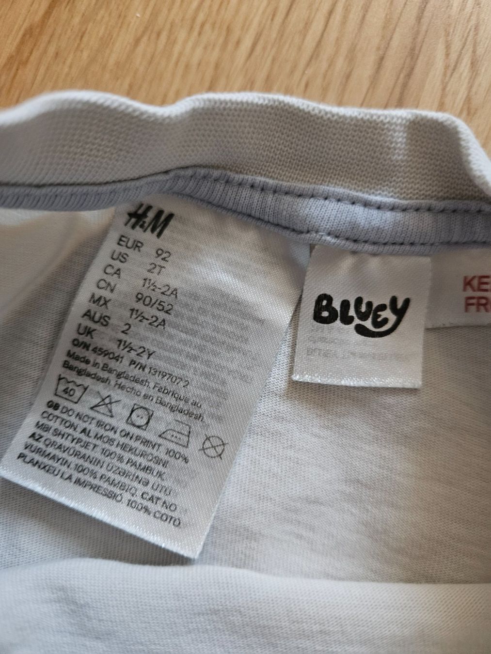 H&M Pigiama & Simili: Bluey Pyjama, H&M, Gr. 92 – Usato da Bern venduto da Oloui 2