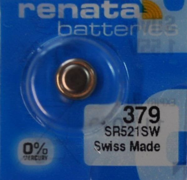 Caricatori & Batterie: 1 Renata Batterie Typ 379 für Uhren usw – Nuovo e nell'imballaggio originale da Courlevon venduto da HotSaleandPrice