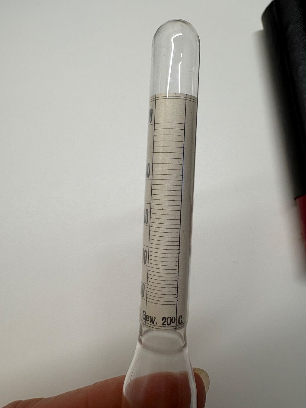 Mesurer: Viscosimeter aus Glas – D'occasion à Schaffhausen par Simmel80 3