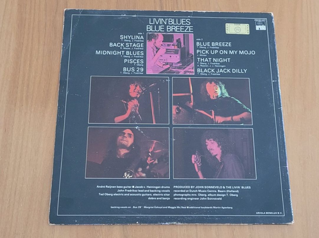 Dischi in vinile: LP  Livin' Blues – Usato da Martigny venduto da MZ-67 1