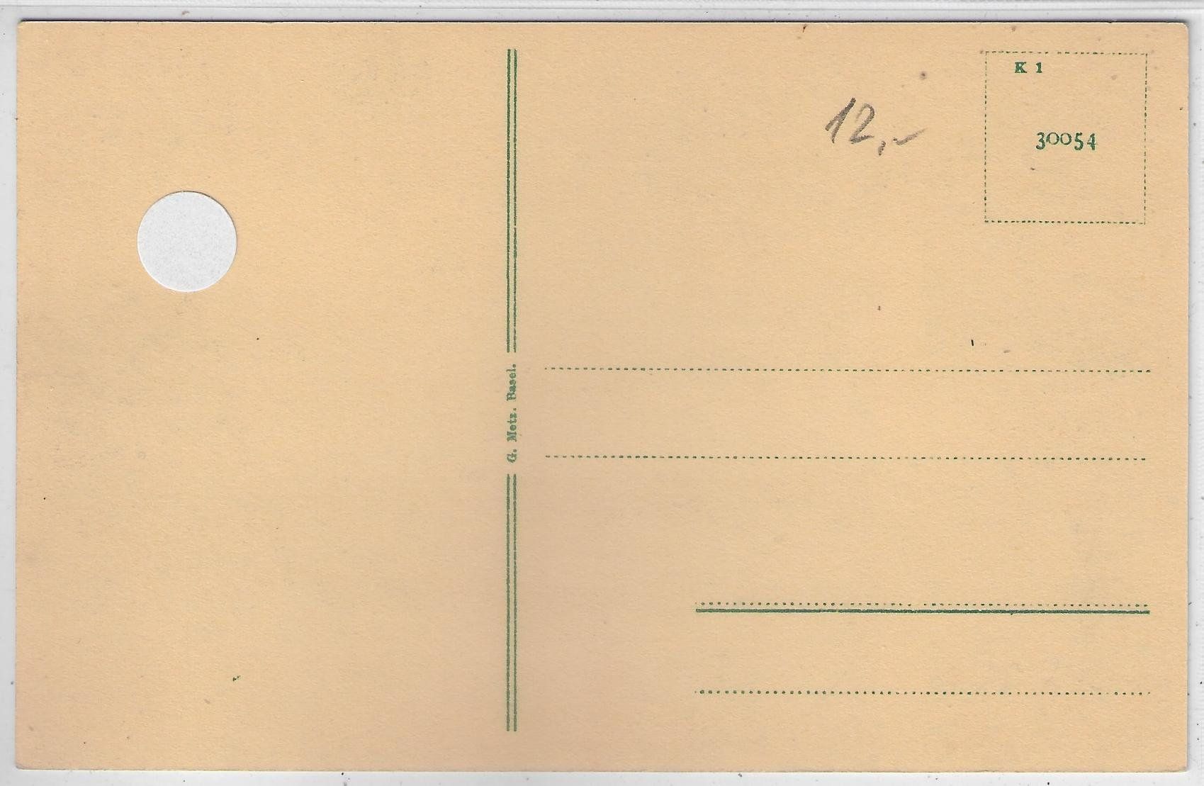Cartoline postali: Axenstrasse - animee belebt - coloriert – Usato da Ettingen venduto da Kartenplanet 1