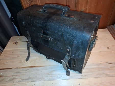 Vintage Leder Werkzeugtasche