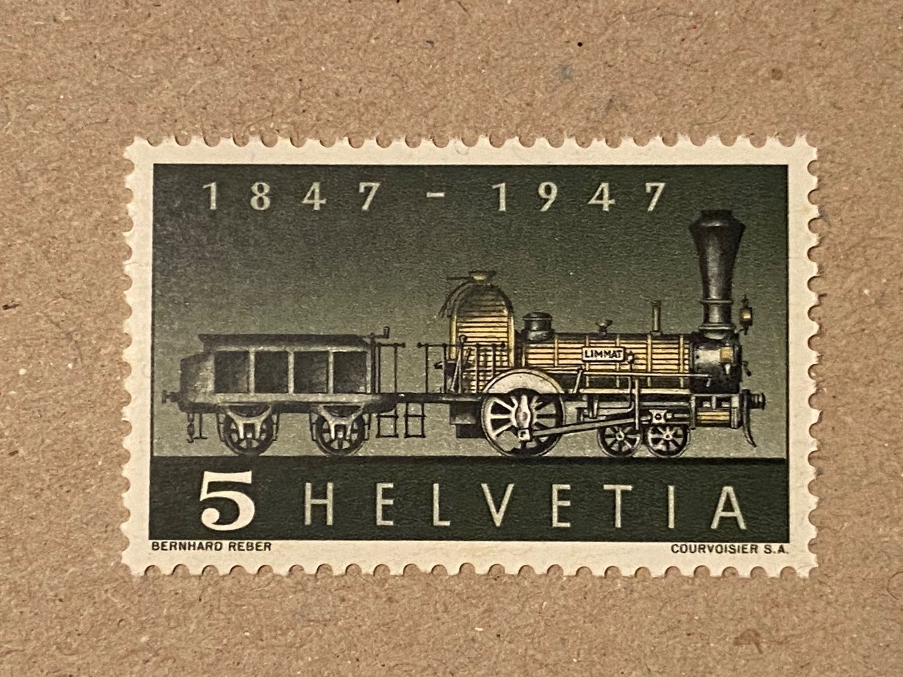 Alle Briefmarken: 277.2.01 fehlende Speiche ** – Gebraucht aus Aarau von hilde47 1