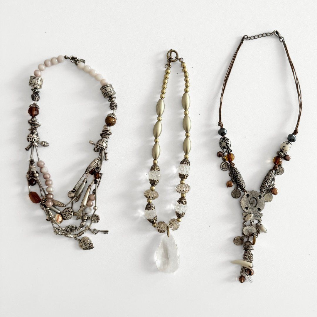 Altri gioielli: Lot de 3 colliers – Usato da Vevey venduto da secondlifevevey