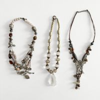 Lot de 3 colliers