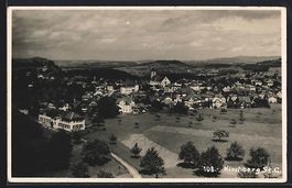 Kirchberg /St. G., Ortsansicht mit Umgeb