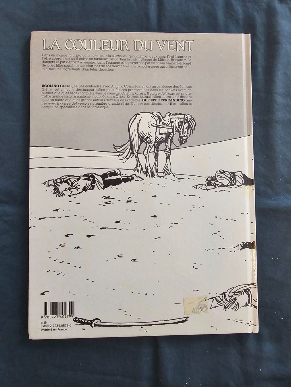 Fumetti: La Couleur Du Vent T.1 Mihalis EO 1985 BE+ – Usato da Genève venduto da Blu_BD 1