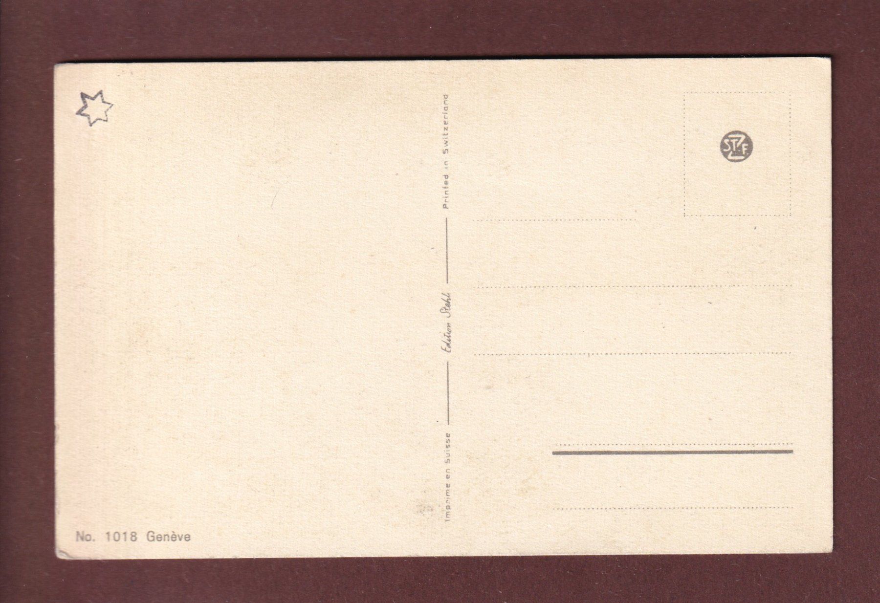 Cartoline postali: GENEVE - La Rade – Usato da Pully venduto da nicecards 1