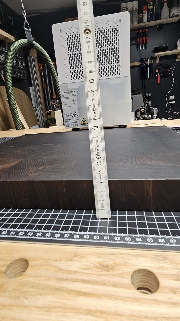 Articoli in legno: schneidebrett hackbrett geräucherte eiche – Nuovo (secondo la descrizione) da Frauenfeld venduto da Simonpuorger 3