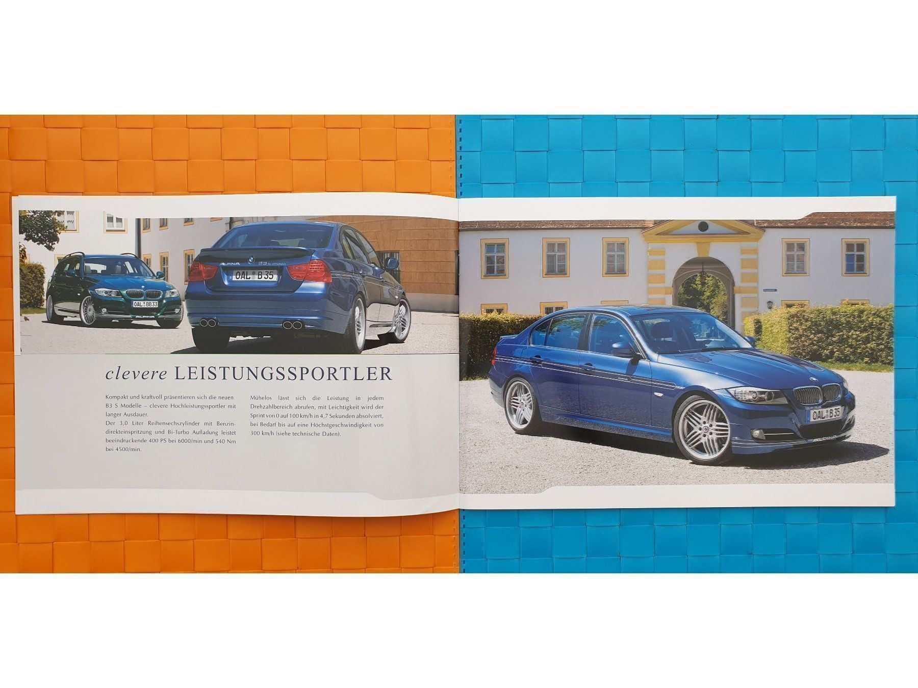 Zeitschriften & Magazine: BMW ALPINA B3 S BITURBO / E90, E91, E92, E93 - Prospekt – Neu (gemäss Beschreibung) aus Viganello von CARLiteratur 2
