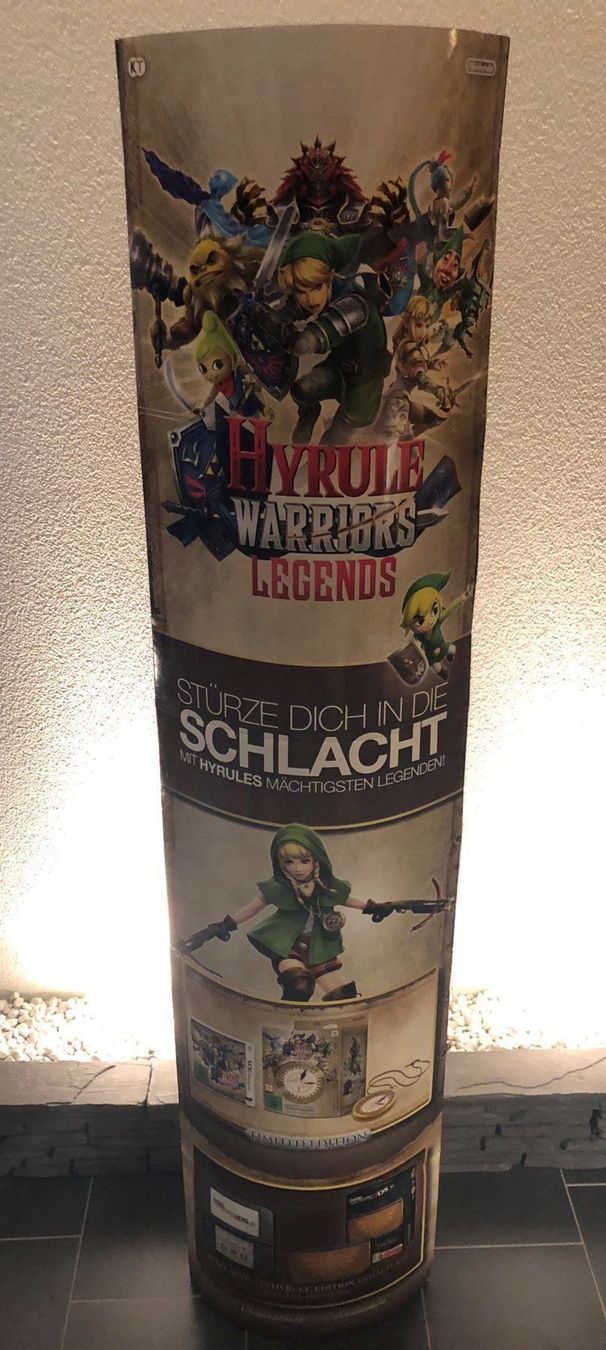 Nintendo Giochi: Zelda Hyrule Warriors Legends Kartonaufsteller – Usato da Kestenholz venduto da Matti_10